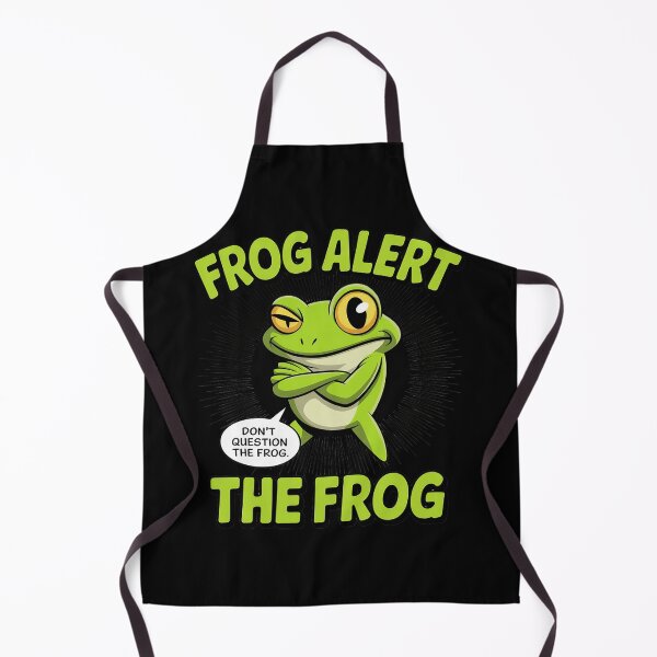 Item preview, Funny Frog Alert Don't Question The Frog designed and sold by countntenov.
