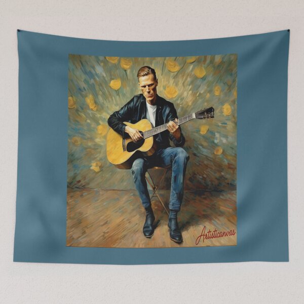 Item preview, "Bryan Adams: Melodic Passion Portrait" designed and sold by Artisticanvas.