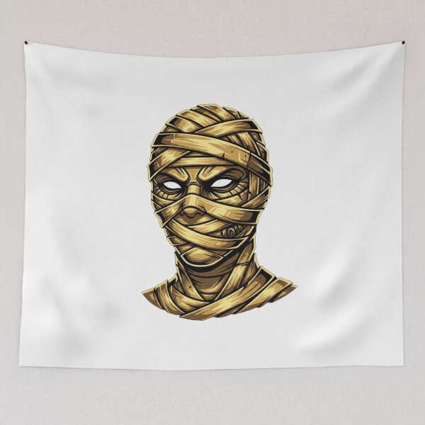 Item preview, Golden Mummy Pharaoh - Ancient Egypt Streetwear Art designed and sold by Oddifys.