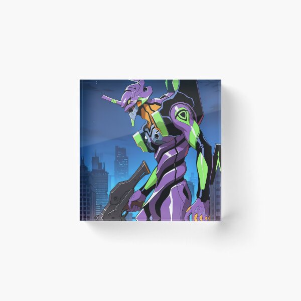 Item preview, Evangelion Unit 01 Neon Genesis Evangelion Anime Mecha Side View designed and sold by riadjamai.