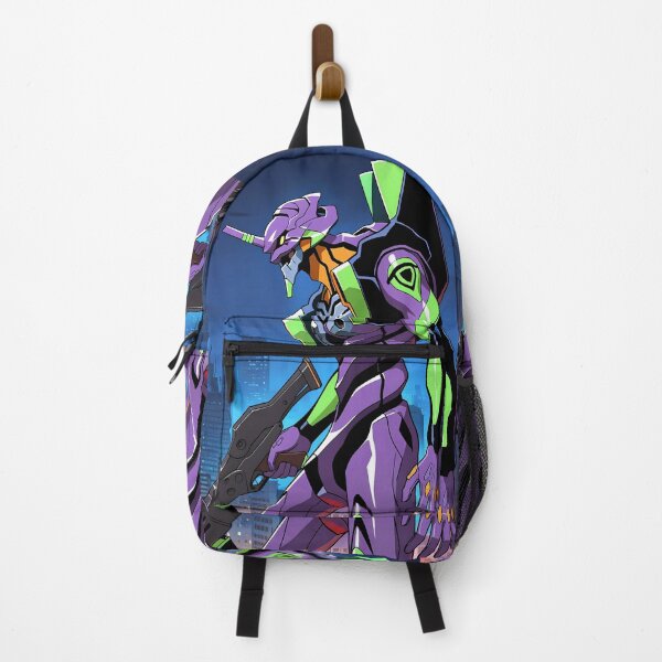 Item preview, Evangelion Unit 01 Neon Genesis Evangelion Anime Mecha Side View designed and sold by riadjamai.