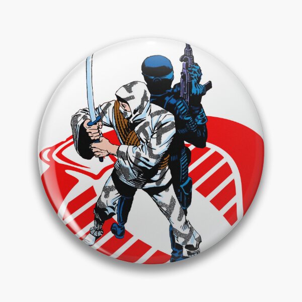 Item preview, GI Joe STORM SHADOW SNAKE EYES 1989 comic art designed and sold by JinxsGarage.