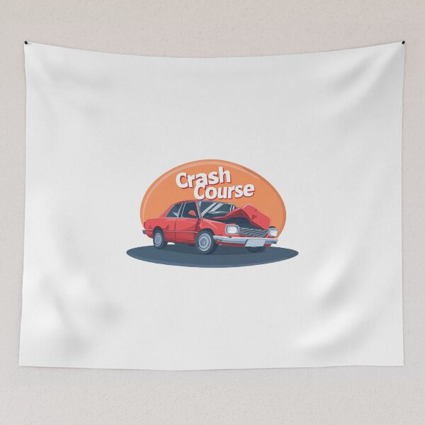 Item preview, Crash Course Red Car Accident designed and sold by FWLKIT.