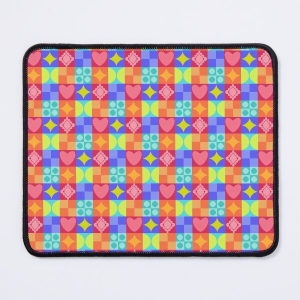 Item preview, All The Dopamine Block Pattern Quilt designed and sold by FoxfireAndCo.