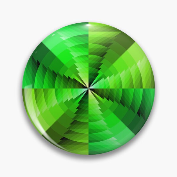 Item preview, Asymmetric Geometric Abstraction in Green, Abstract Art designed and sold by DDJust4U.