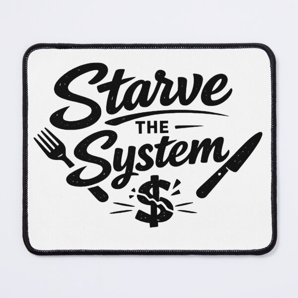 Item preview, Starve the System designed and sold by Nine3Nine.
