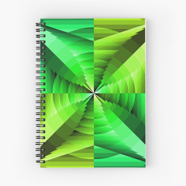 Item preview, Asymmetric Geometric Abstraction in Green, Abstract Art designed and sold by DDJust4U.