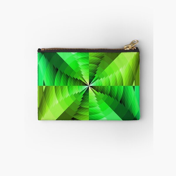 Item preview, Asymmetric Geometric Abstraction in Green, Abstract Art designed and sold by DDJust4U.