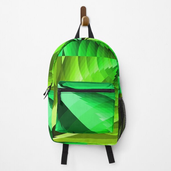 Item preview, Asymmetric Geometric Abstraction in Green, Abstract Art designed and sold by DDJust4U.