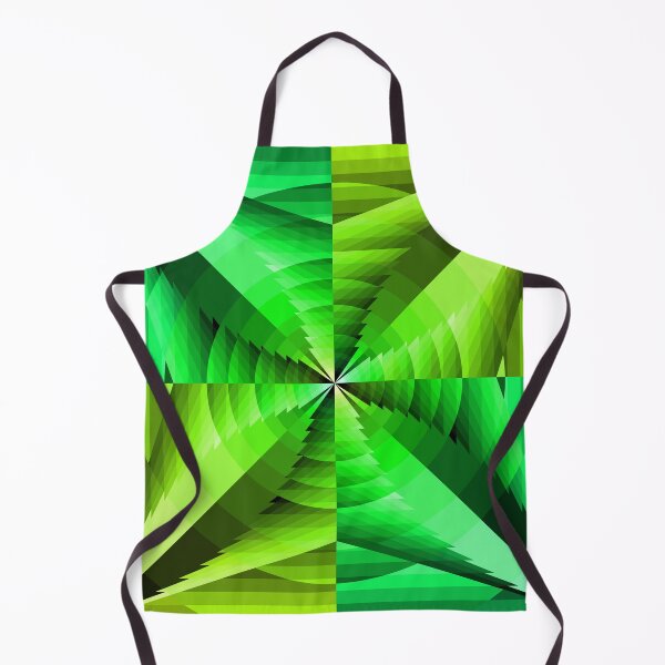 Item preview, Asymmetric Geometric Abstraction in Green, Abstract Art designed and sold by DDJust4U.