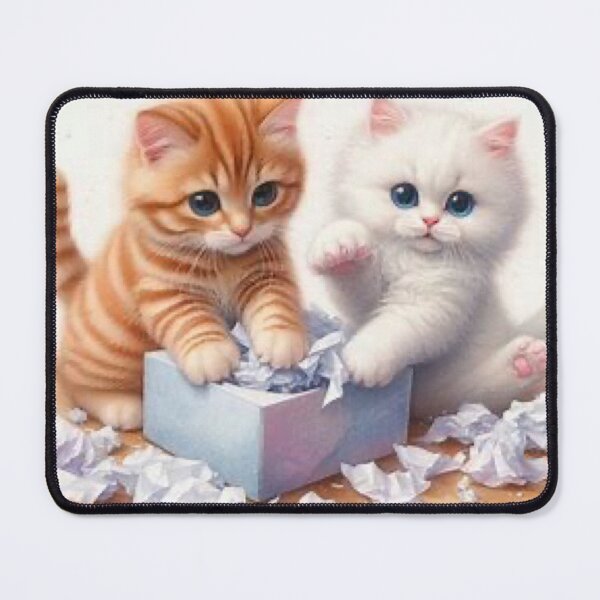Item preview, Two Little Kittens designed and sold by TinCatOutPost.