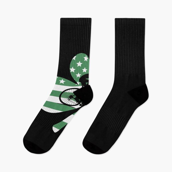Item preview, Irish Bicycle US Flag Shmarock St Patrick Day designed and sold by traceydowns.