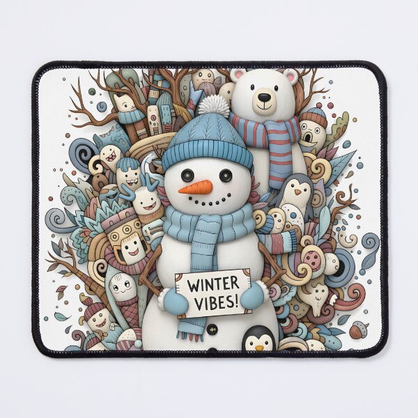 Item preview, Winter Vibes Cute 3D Fantasy designed and sold by Art Lab Society.