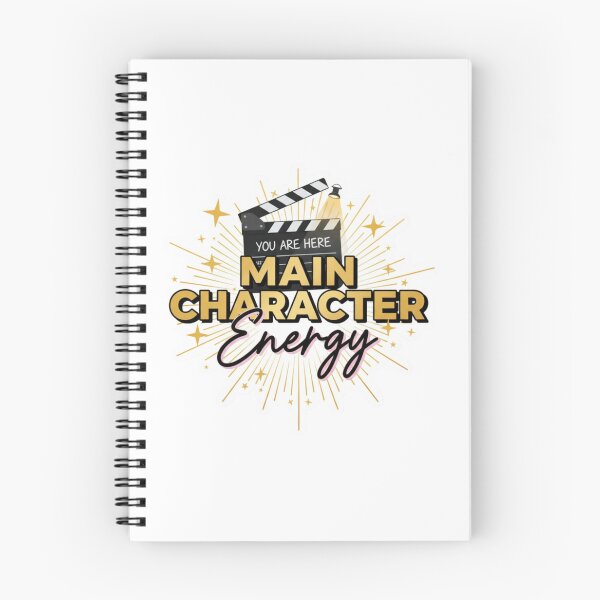 Item preview, Main Character Energy Sticker - Confidence Quote Self Love Aesthetic Manifestation Gift designed and sold by RealVibeVault.