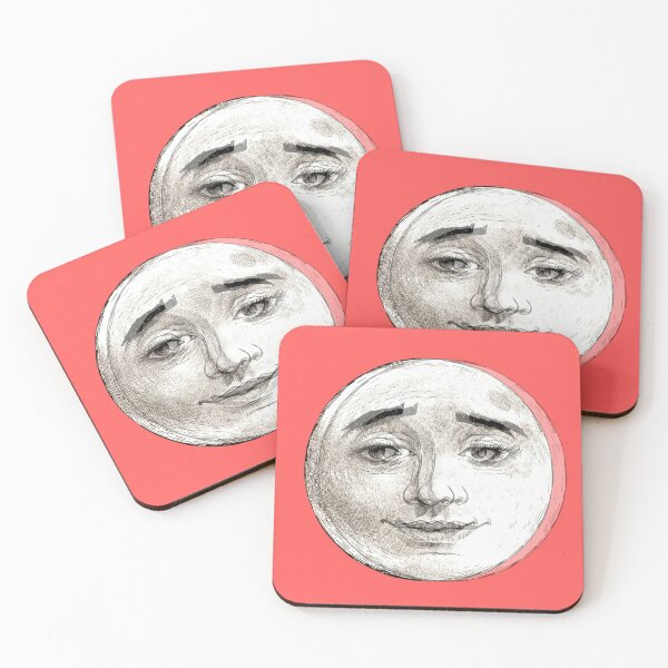 Item preview, Full Moon, Gentle Expression, Double Exposure Graphic  designed and sold by AshleyDaneArt.