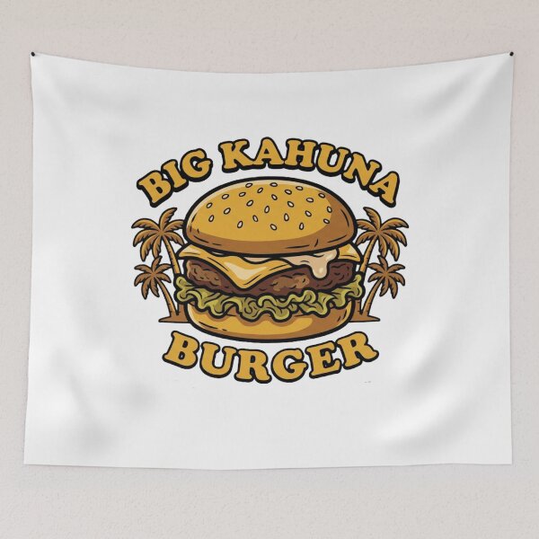Item preview, Big Kahuna Burger Retro designed and sold by Oddifys.