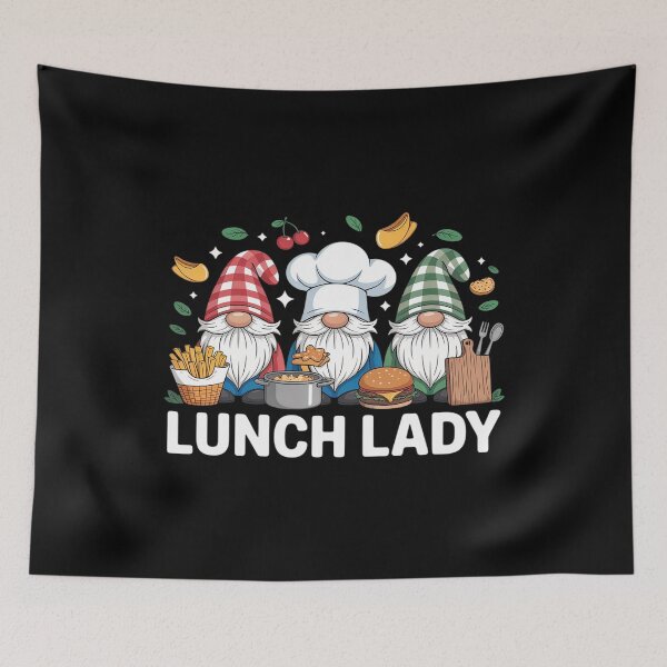 Item preview, Funny Gnome Lunch Lady Back To School Cafeteria Crew designed and sold by countntenov.