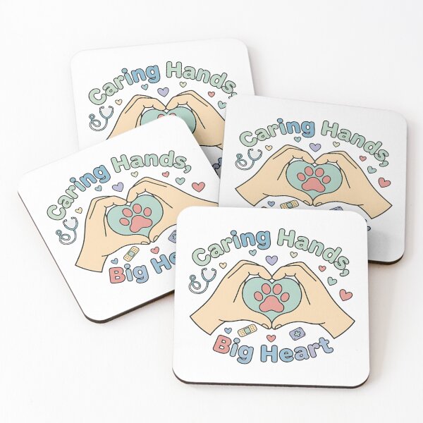 Item preview, Caring Hands, Big Heart – Veterinarian Appreciation Shirt designed and sold by Muzgle.