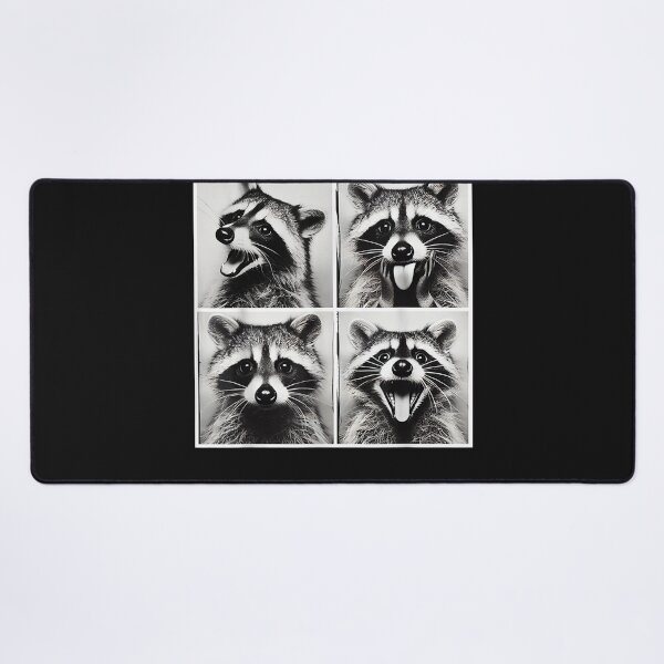 Item preview, Animals Funny Raccoons Rocks On Selfies Retro Raccoon designed and sold by MOHAMED FRASER.