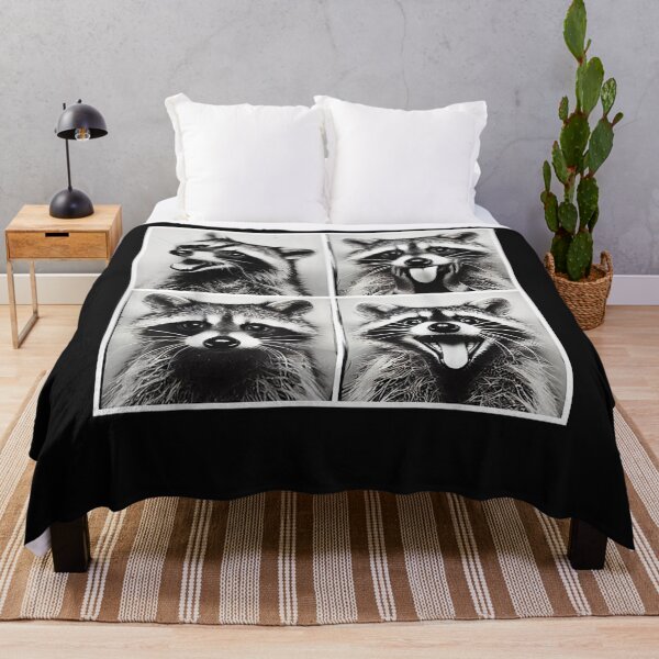 Item preview, Animals Funny Raccoons Rocks On Selfies Retro Raccoon designed and sold by MOHAMED FRASER.