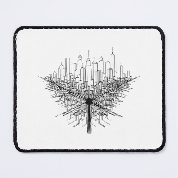 Item preview, Isometric illustration of a bustling metropolis with intricate road networks and modern architecture designed and sold by VerizalShop.