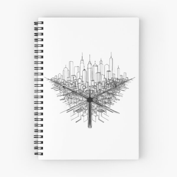 Item preview, Isometric illustration of a bustling metropolis with intricate road networks and modern architecture designed and sold by VerizalShop.