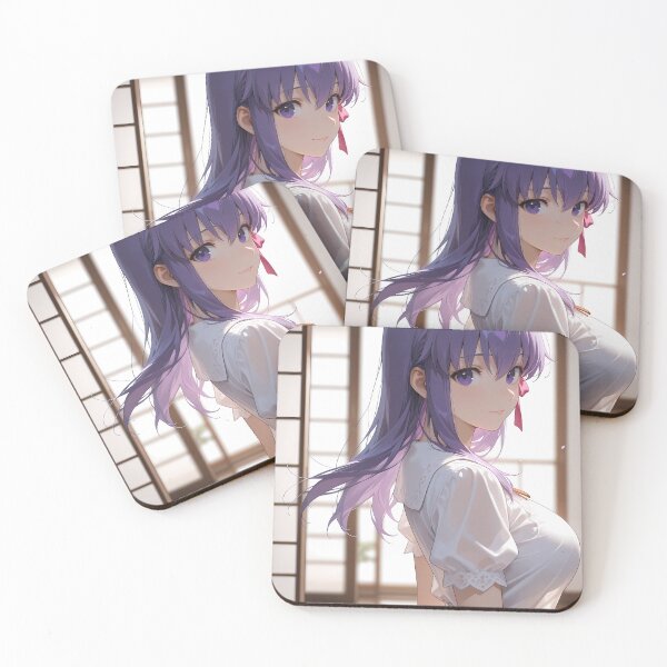 Item preview, Sakura Matou Fate Stay Night Graceful White Dress Waifu designed and sold by riadjamai.