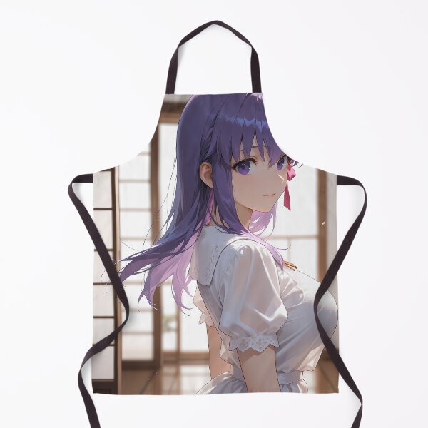 Item preview, Sakura Matou Fate Stay Night Graceful White Dress Waifu designed and sold by riadjamai.
