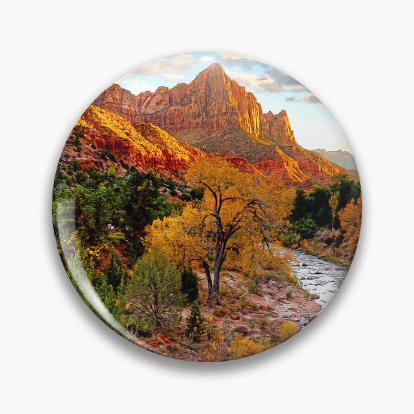 Item preview, Zion National Park Poster Art designed and sold by StimulatedHead.
