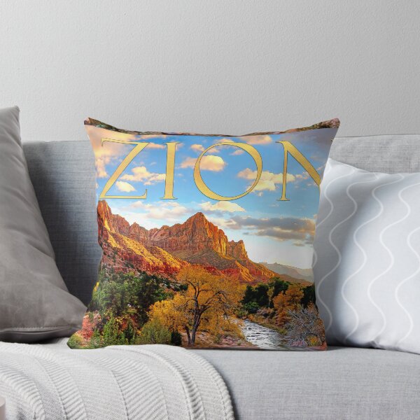 Item preview, Zion National Park Poster Art designed and sold by StimulatedHead.