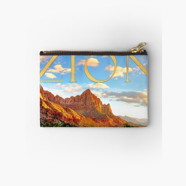 Item preview, Zion National Park Poster Art designed and sold by StimulatedHead.