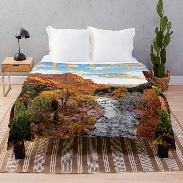 Item preview, Zion National Park Poster Art designed and sold by StimulatedHead.