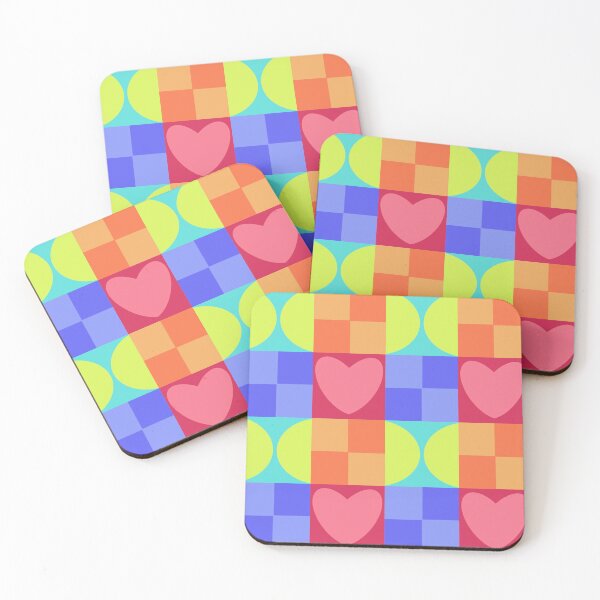 Item preview, For the Love of Dopamine Block Pattern Quilt designed and sold by FoxfireAndCo.