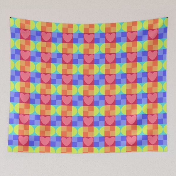 Item preview, For the Love of Dopamine Block Pattern Quilt designed and sold by FoxfireAndCo.
