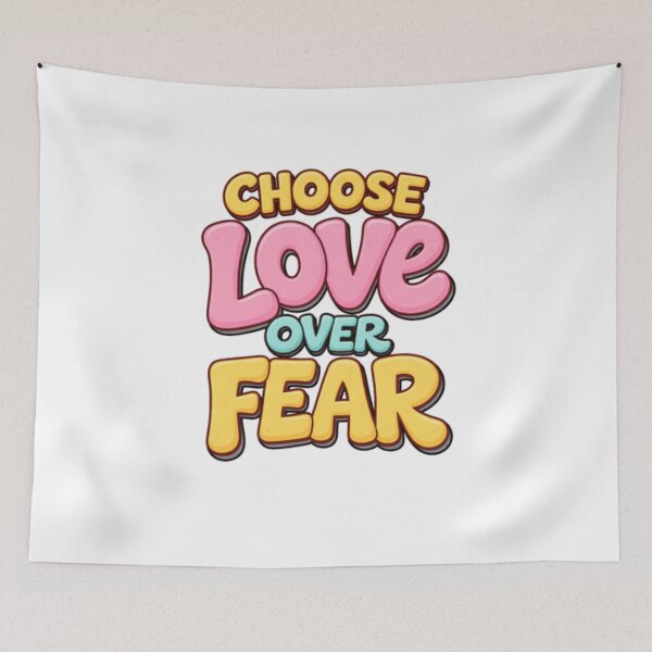 Item preview, Choose Love over Fear designed and sold by Nine3Nine.