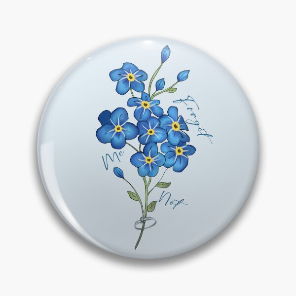 Item preview, Doodle Forget Me Not designed and sold by Izaa-aart.