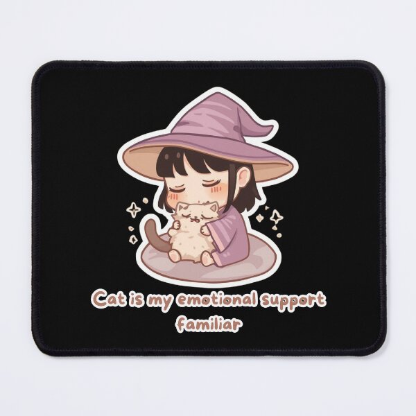 Item preview, Witchcore | Cat is my emotional support familiar [A] designed and sold by Simple-Leaf.