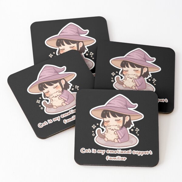 Item preview, Witchcore | Cat is my emotional support familiar [A] designed and sold by Simple-Leaf.
