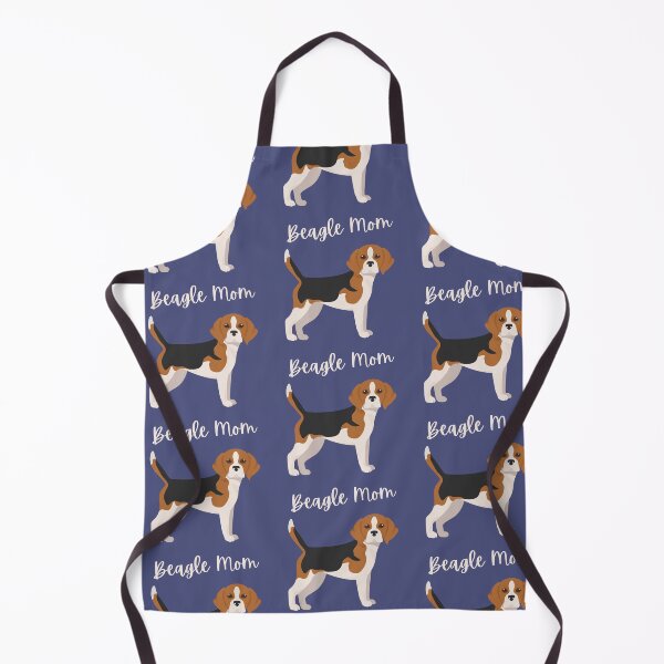 Item preview, Cute Cartoon Standing Beagle Mom Bold Blue designed and sold by ZoesPlace.