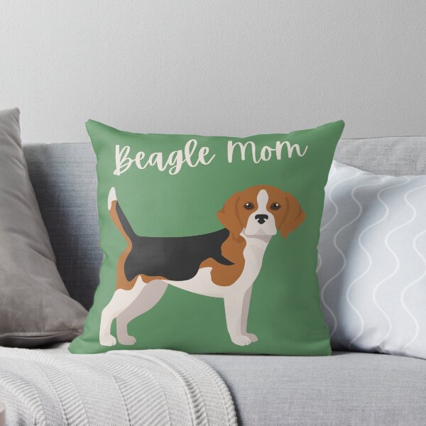 Item preview, Cute Cartoon Standing Beagle Mom Bold Green  designed and sold by ZoesPlace.