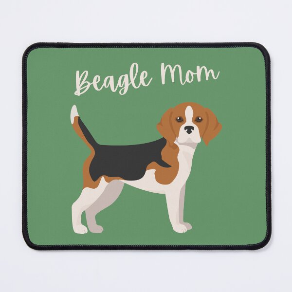 Item preview, Cute Cartoon Standing Beagle Mom Bold Green  designed and sold by ZoesPlace.