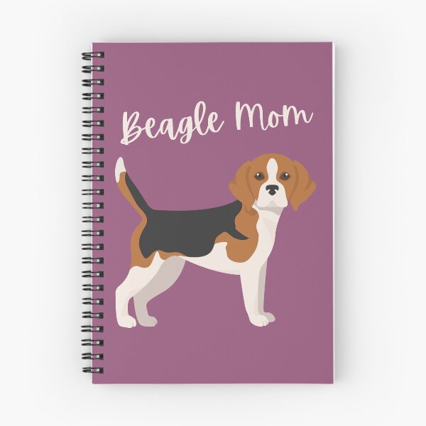 Item preview, Cute Cartoon Standing Beagle Mom Bold Purple designed and sold by ZoesPlace.