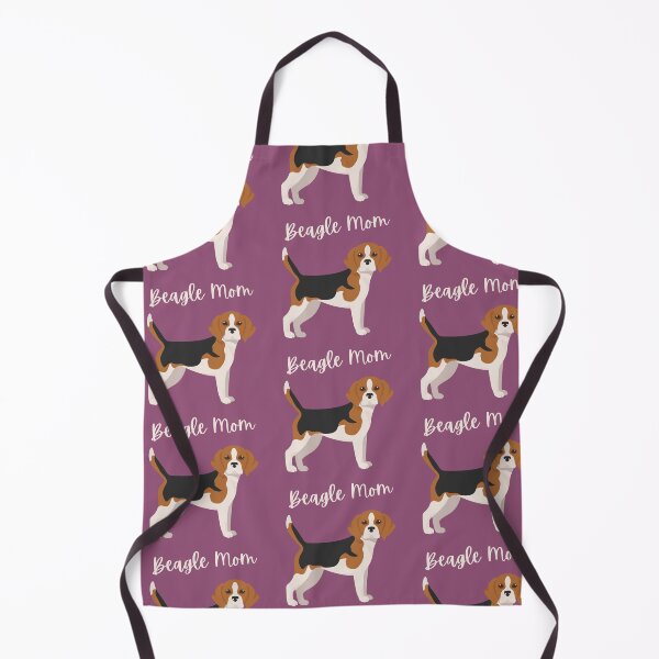 Item preview, Cute Cartoon Standing Beagle Mom Bold Purple designed and sold by ZoesPlace.