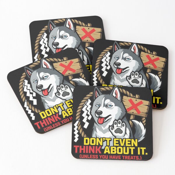 Item preview, No Treats Husky The sassy Husky attitude in full force designed and sold by Tong4130.