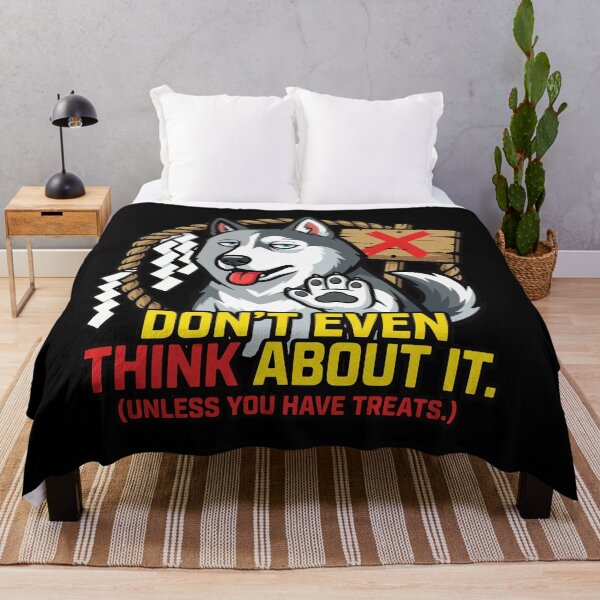 Item preview, No Treats Husky The sassy Husky attitude in full force designed and sold by Tong4130.