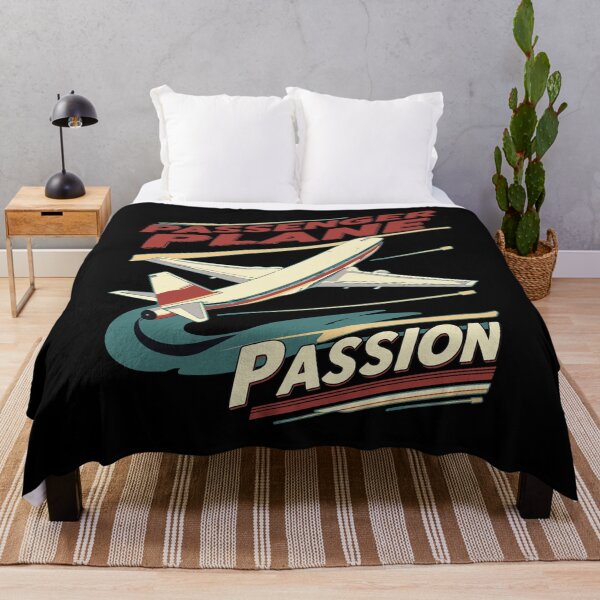Item preview, Passenger Plane Passion: Retro Aviation & Plane Spotter Graphic designed and sold by philippo artworks.