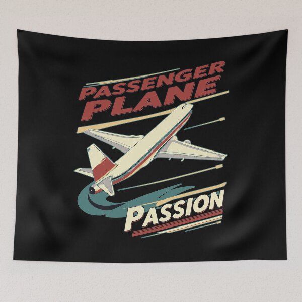Item preview, Passenger Plane Passion: Retro Aviation & Plane Spotter Graphic designed and sold by philippo artworks.