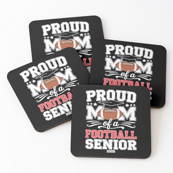 Item preview, Proud Mom of a football senior 2026 graduation designed and sold by JonathalIngham.