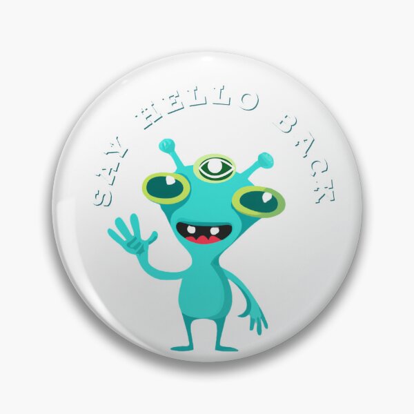 Item preview, Say hello  designed and sold by Alien51_Playground.