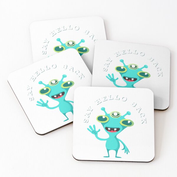 Item preview, Say hello  designed and sold by Alien51_Playground.